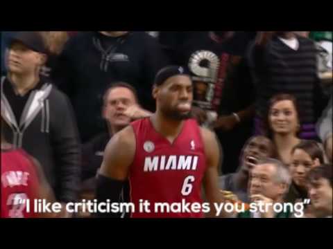 Inspiring Lebron James Quotes Video